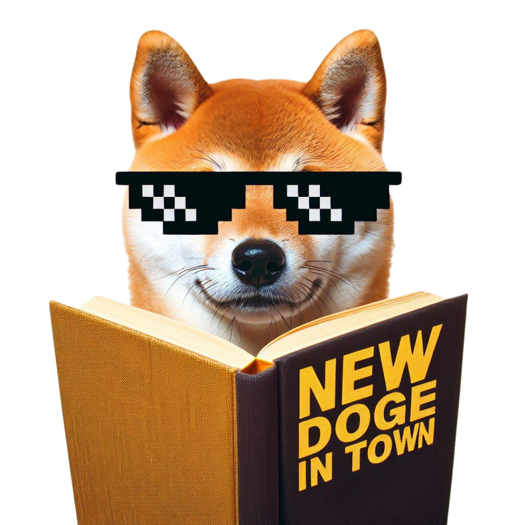 Doge in Glasses Logo